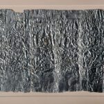 Sound recording, fragment of tin foil,1878. ME*213496.